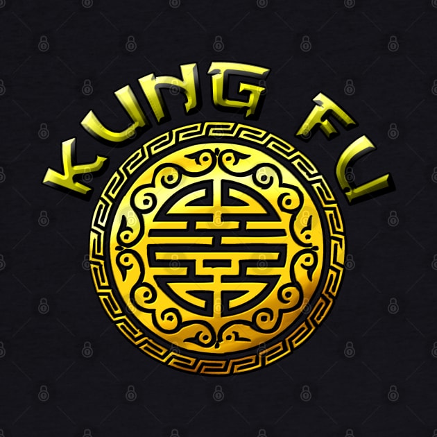 Kung-Fu Logo by 8 Fists of Tees